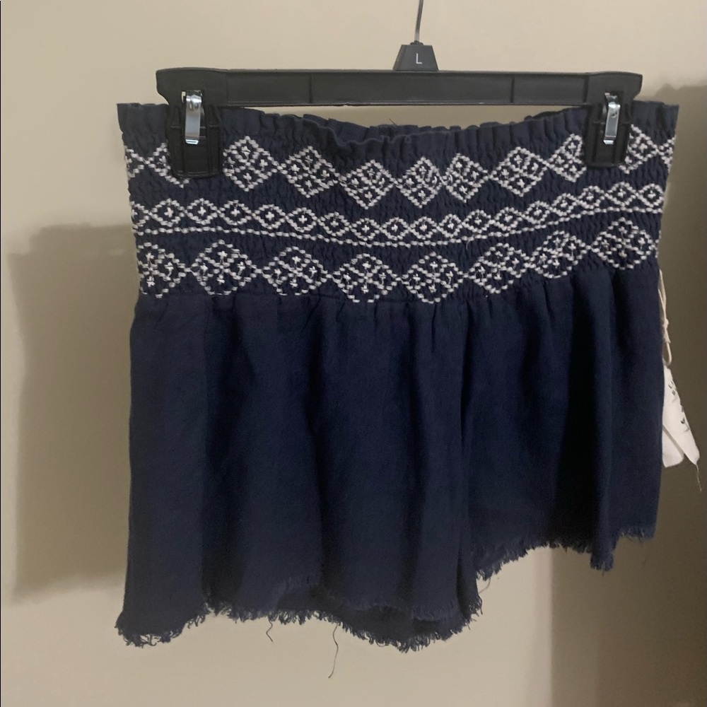 Hight waistes Waist Linen  shorts
